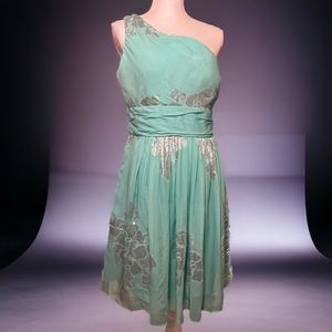 ELIZA J Silk Gown/